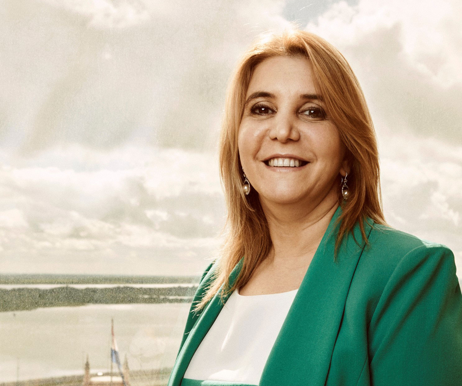 Ministra de la Mujer del Paraguay, Ana Maria Baiardi, controparte IILA en el Proyecto apoyo de las mujeres productoras de stevia.