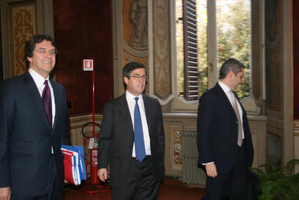 Visita al IILA del Presidente del BID, Luis Alberto Moreno (24.11.2010).